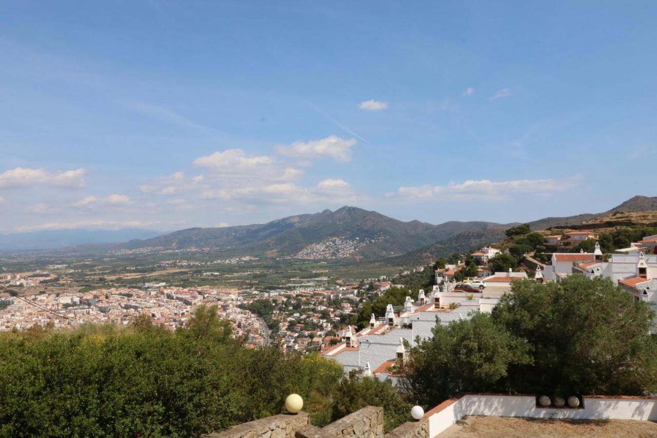 Apartamento Jardins III B 2 - Piso con vista al mar y piscina Rosas Exterior foto